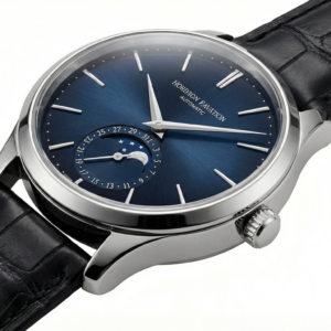 Vintage Platinum Moon Phase